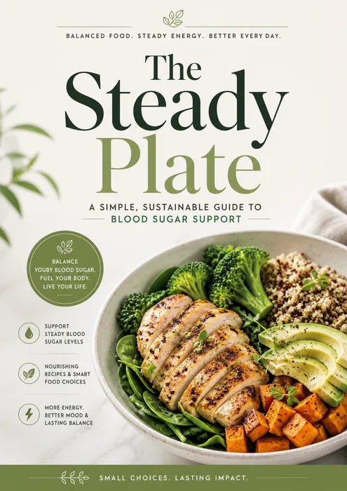 The Steady Plate EBook — free digital bonus with Glycovit